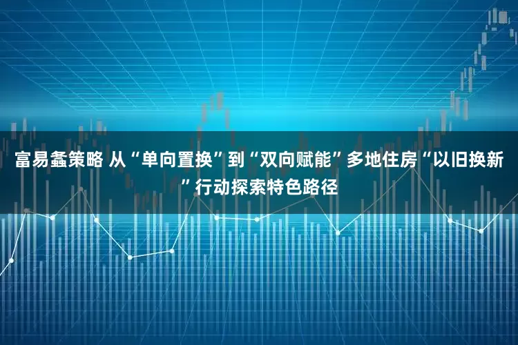 富易螽策略 从“单向置换”到“双向赋能”多地住房“以旧换新”行动探索特色路径